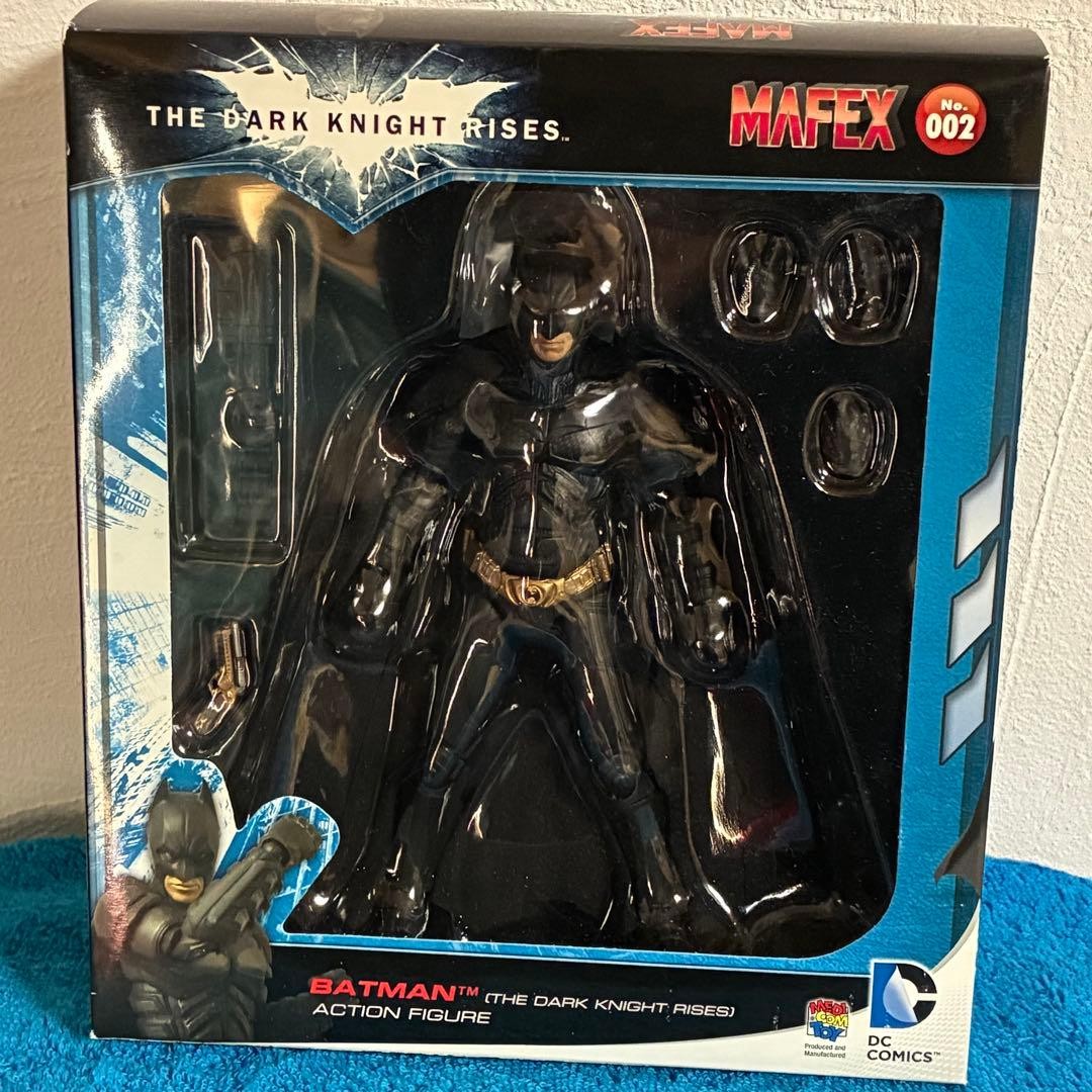 MAFEX No.002 The Dark Knight Rises Batman Good Condition