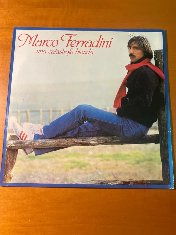 Disco LP Marco Ferradini - Una catastrofe bionda