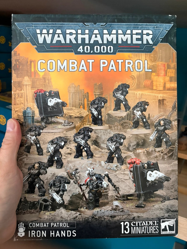 Combat patrol Iron hands neuve