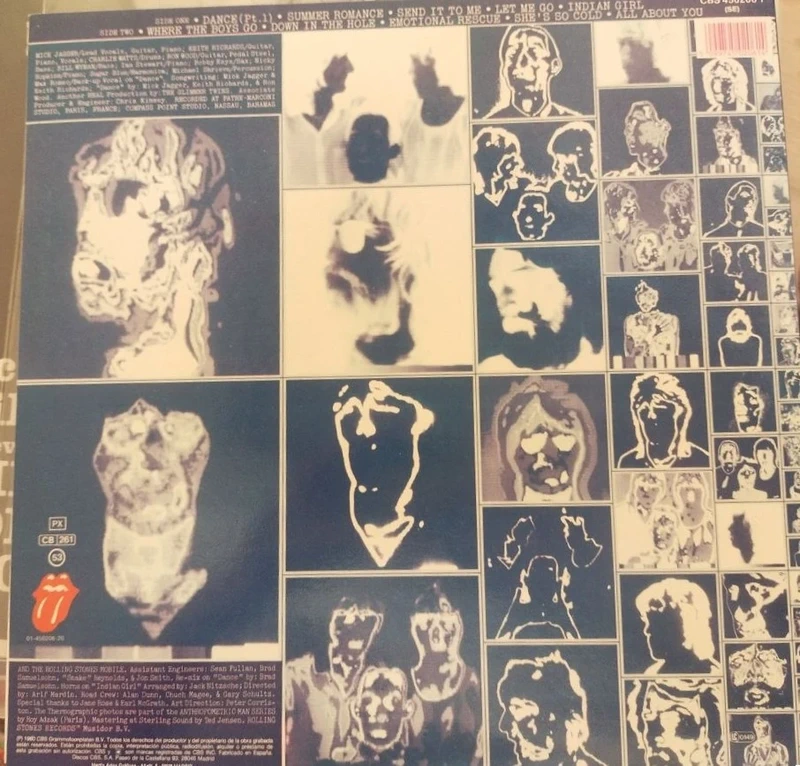 The Rolling Stones Emotional Rescue LP