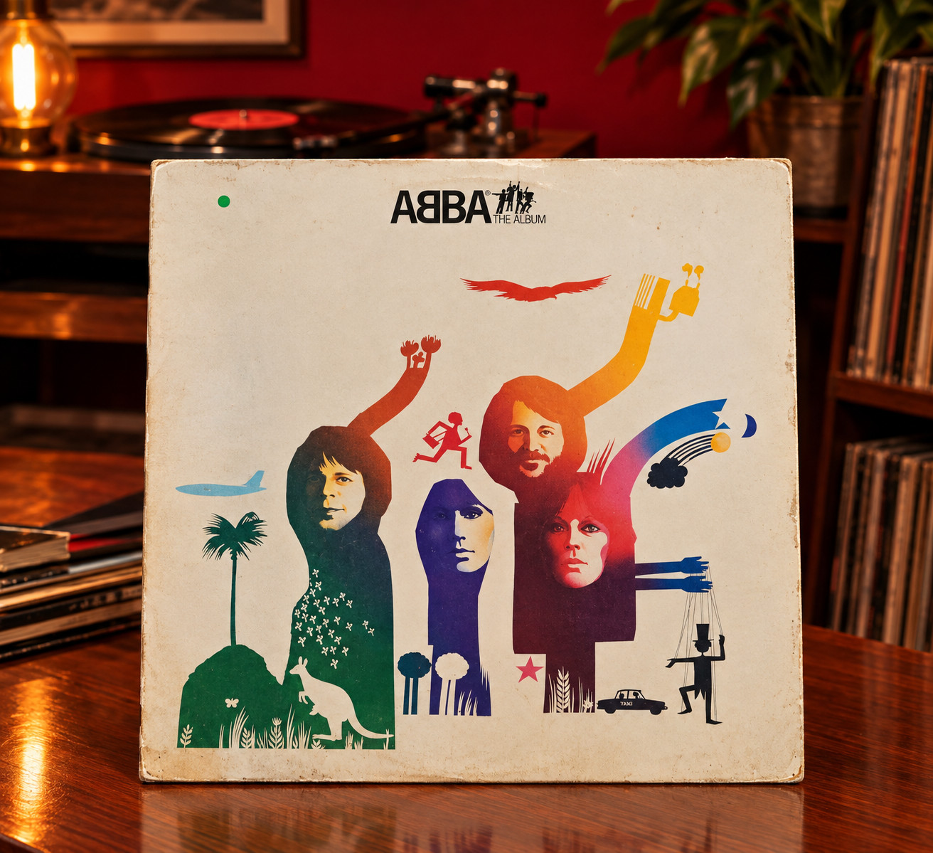 ABBA The Album 1977 Atlantic SD 19164 Original U.S. Vinyl LP