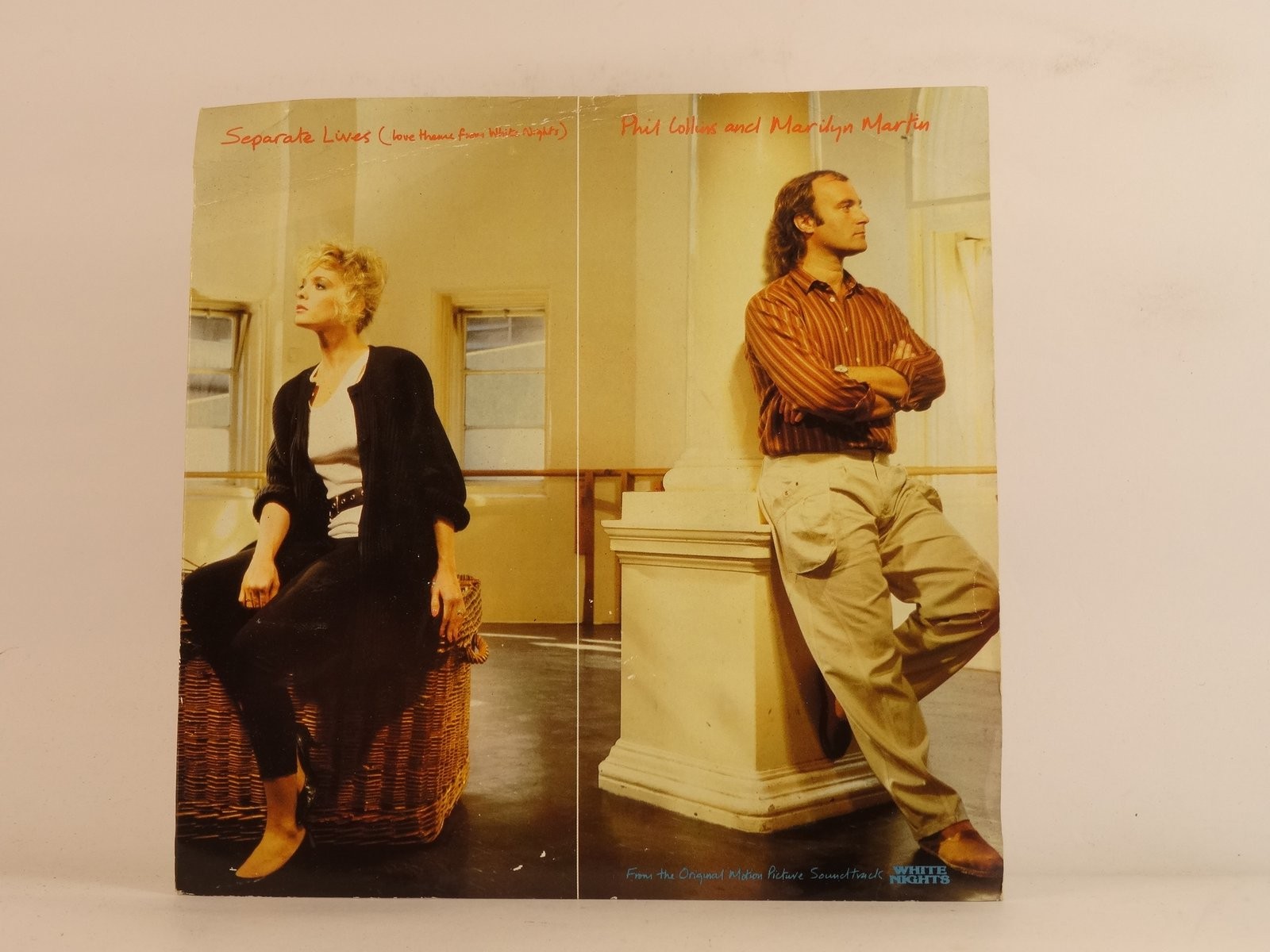 PHIL COLLINS FT MARILYN MARTIN SEPERATE LIVES (112) 2 Track 7" Single including 