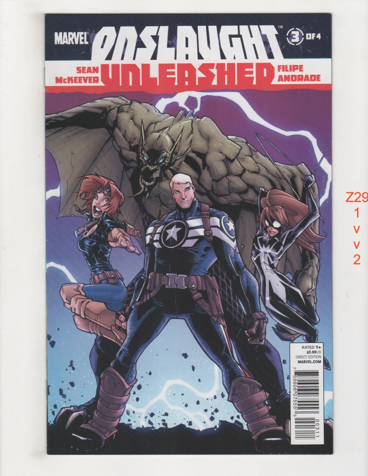 Onslaught Unleashed #3 ottime condizioni 2011 Marvel z2912