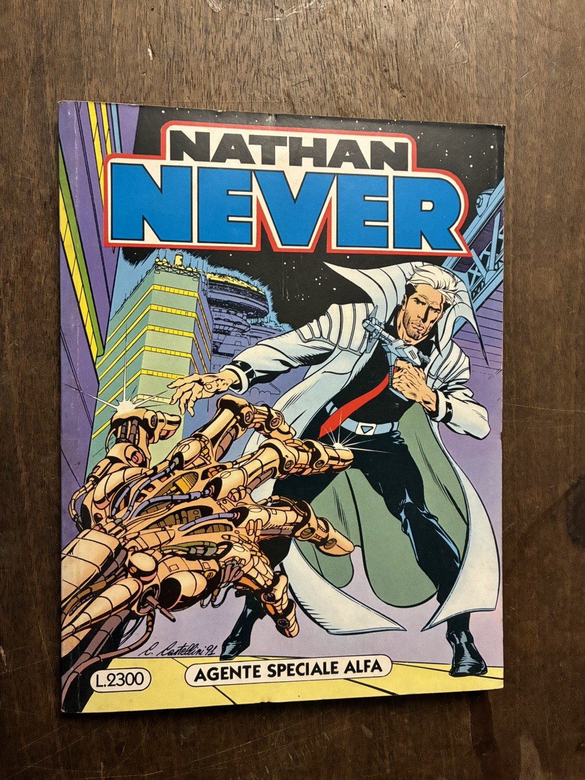 Nathan Never n. 1 anno 1991 originale - Agente speciale Alfa - Bonelli