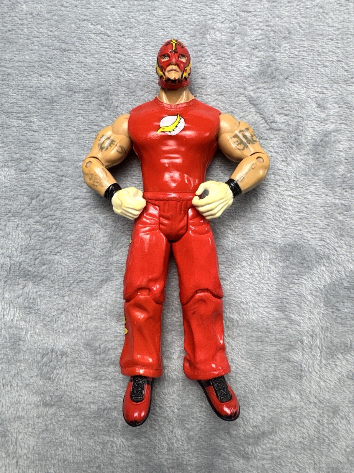 WWE Ruthless Aggression Rey Mysterio RA Series 12 Flash Jakks Pacific RARO 2003