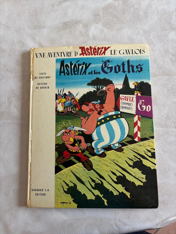 Bande dessiné Astérix et les Goths 1963