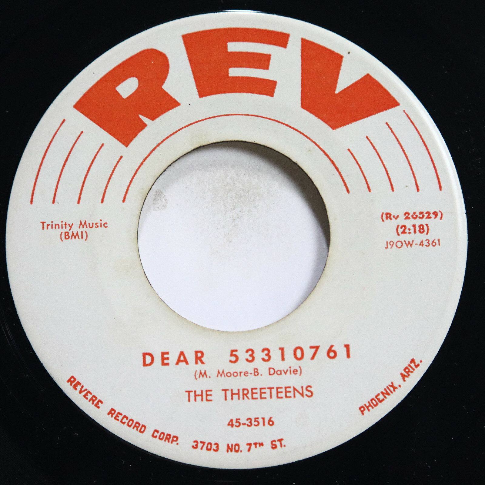 THREETEENS - DEAR 53310761 / DOOWADDIE - POP 45