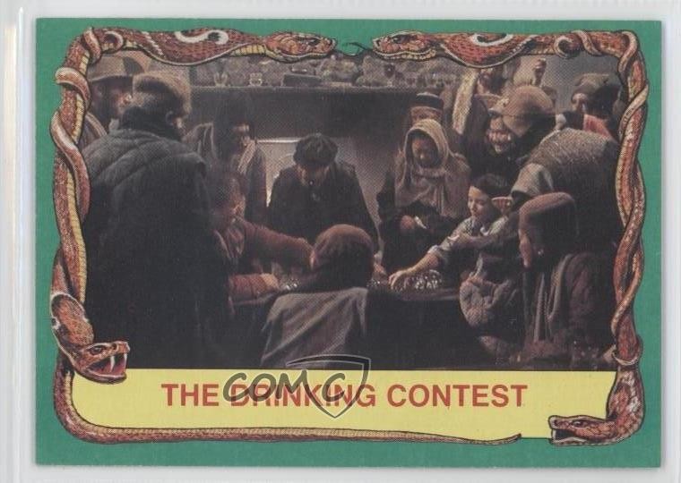 1981 Topps Raiders of the Lost Ark The Drinking Contest #21 1g9