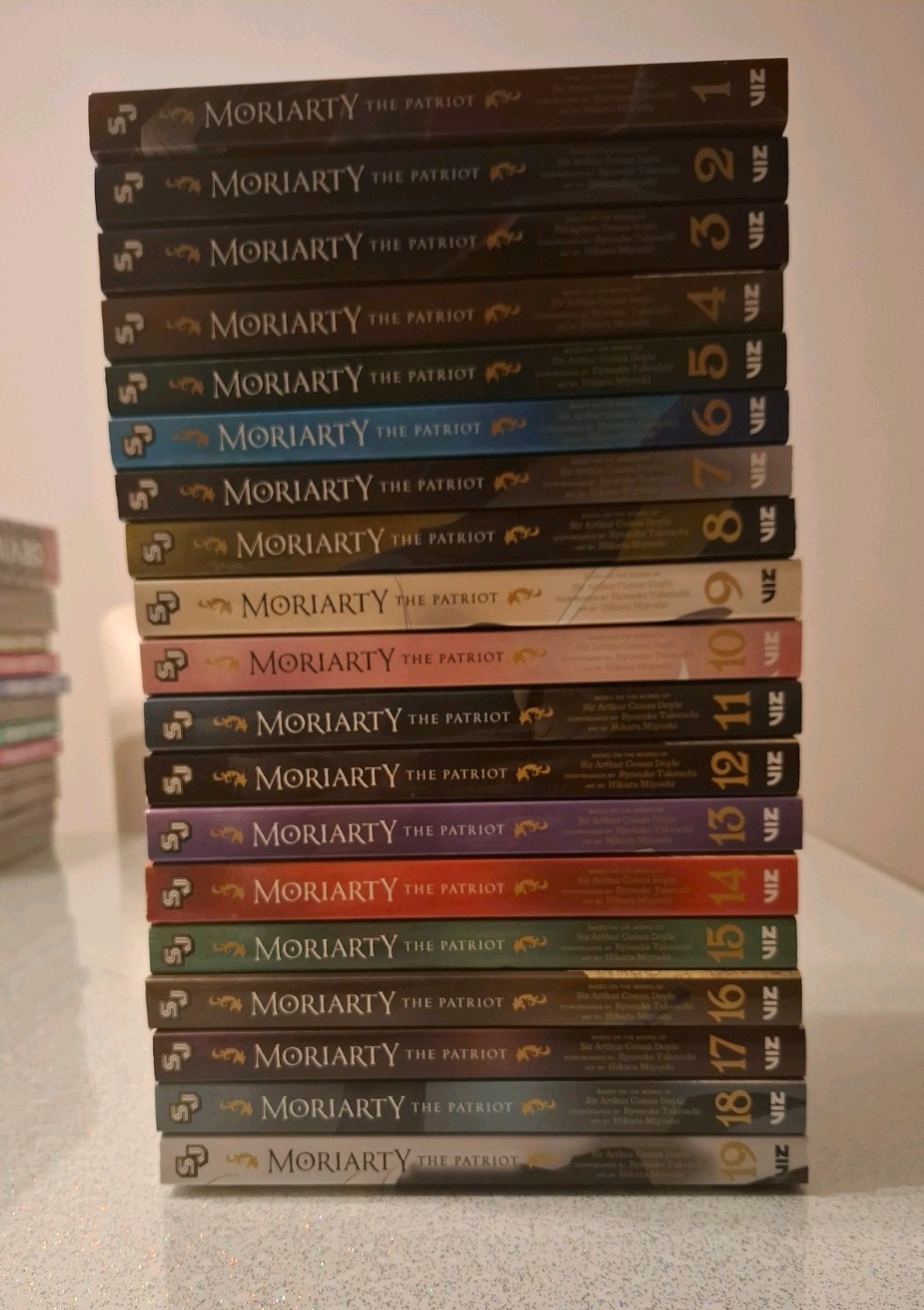 Moriarty the Patriot Manga Volumes 1-19 [English] Viz Media
