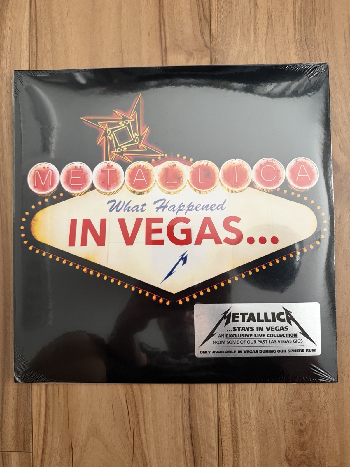 METALLICA SPHERE LAS VEGAS VINYL LIVE COLLECTION EXCLUSIVE RECORD ALBUM SEALED