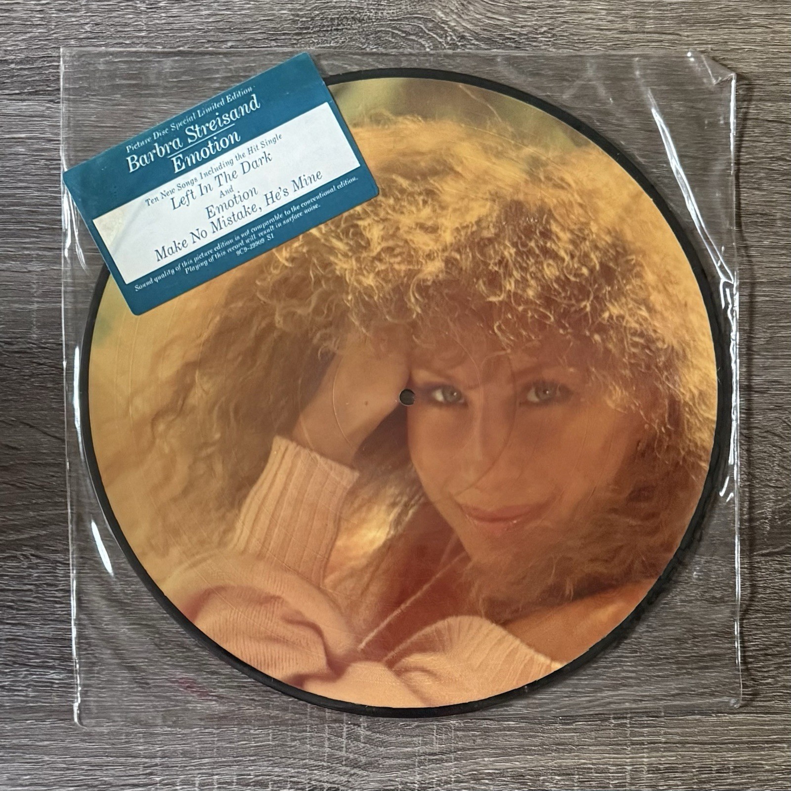 Barbra Streisand~Emotion Limited Edition Picture Disc LP