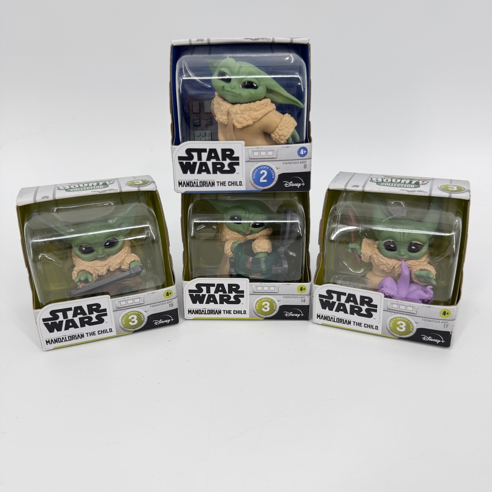 Lotto Star Wars The Mandalorian The Child Bounty Collection serie 3 e 2 nuovi
