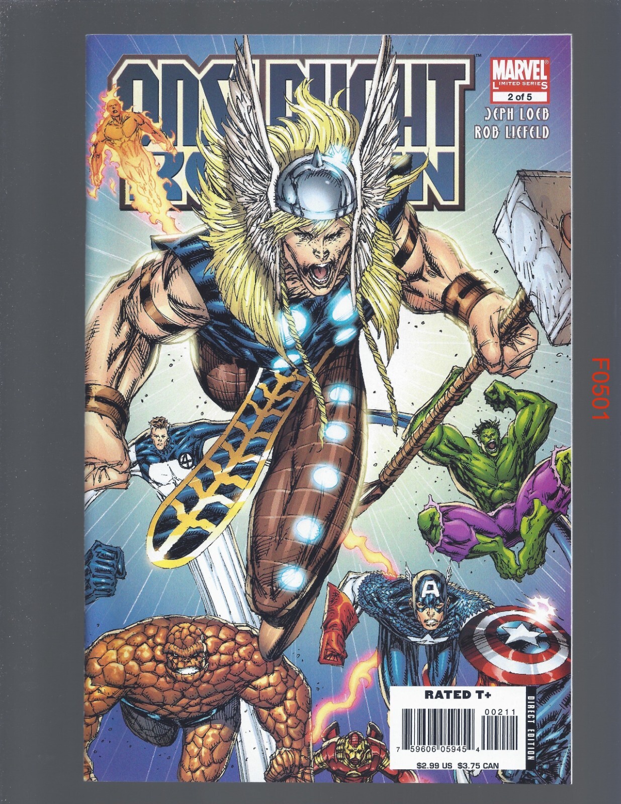 Onslaught Reborn #2 2007 Marvel VF/NM f0501
