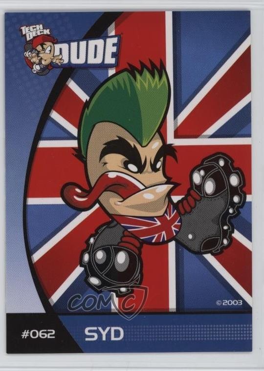2003-05 X-Concepts Tech Deck Dudes Syd #062 1h0p