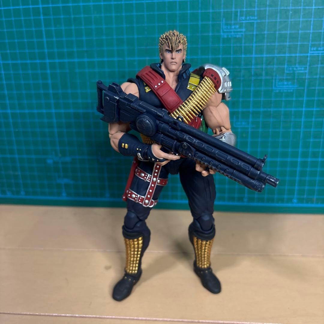 Modellino STORM Collectibles CYBER blu solo corpo e pistola posabile