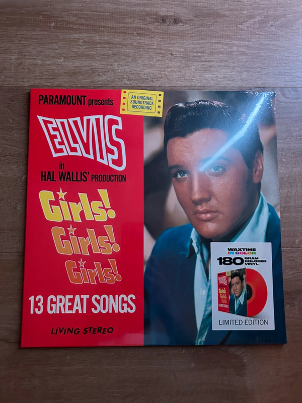 Elvis Girls! Girls! Girls! Vinilo Precintado