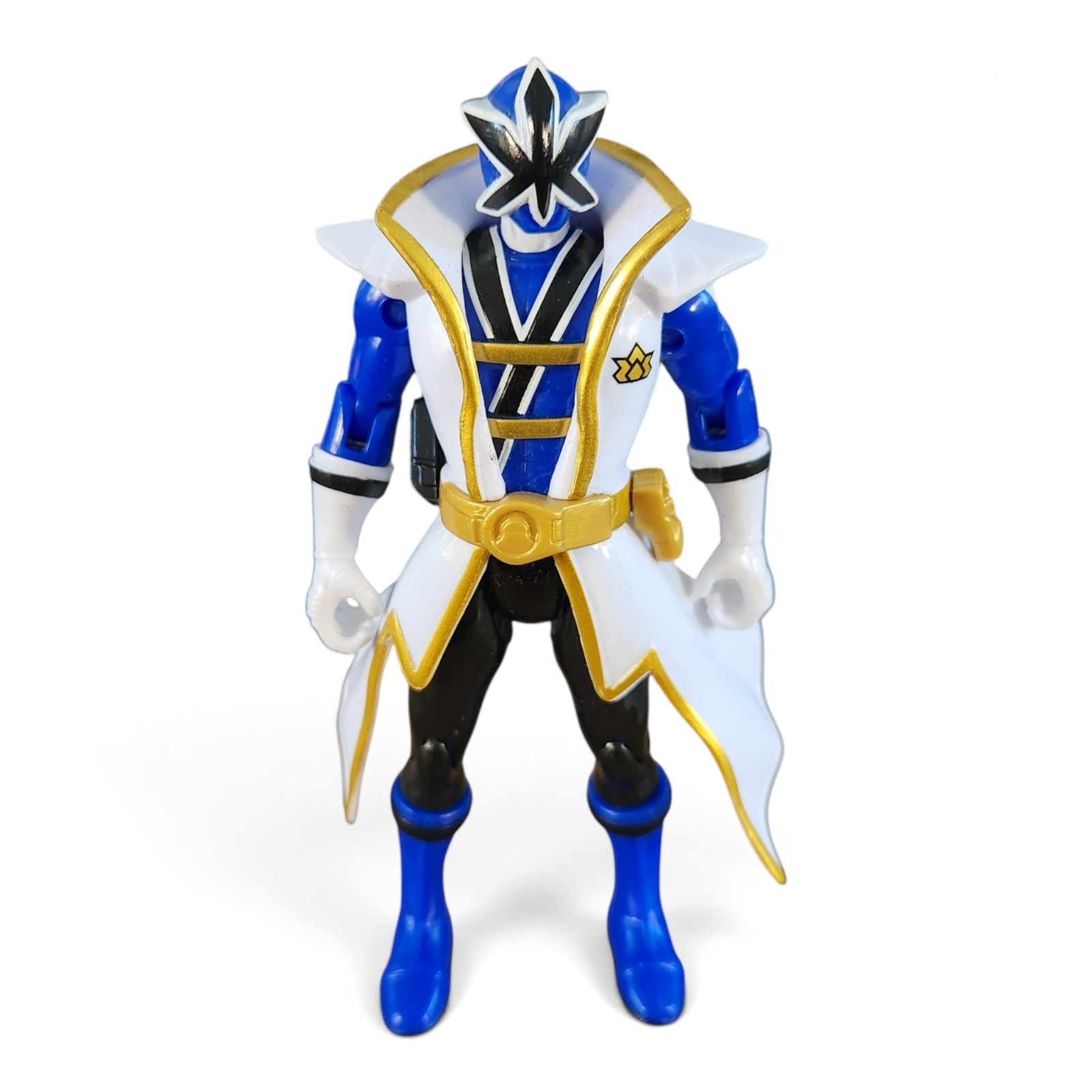 Modellino Bandai Power Rangers Samurai Blue Ranger 4 pollici Super Samurai