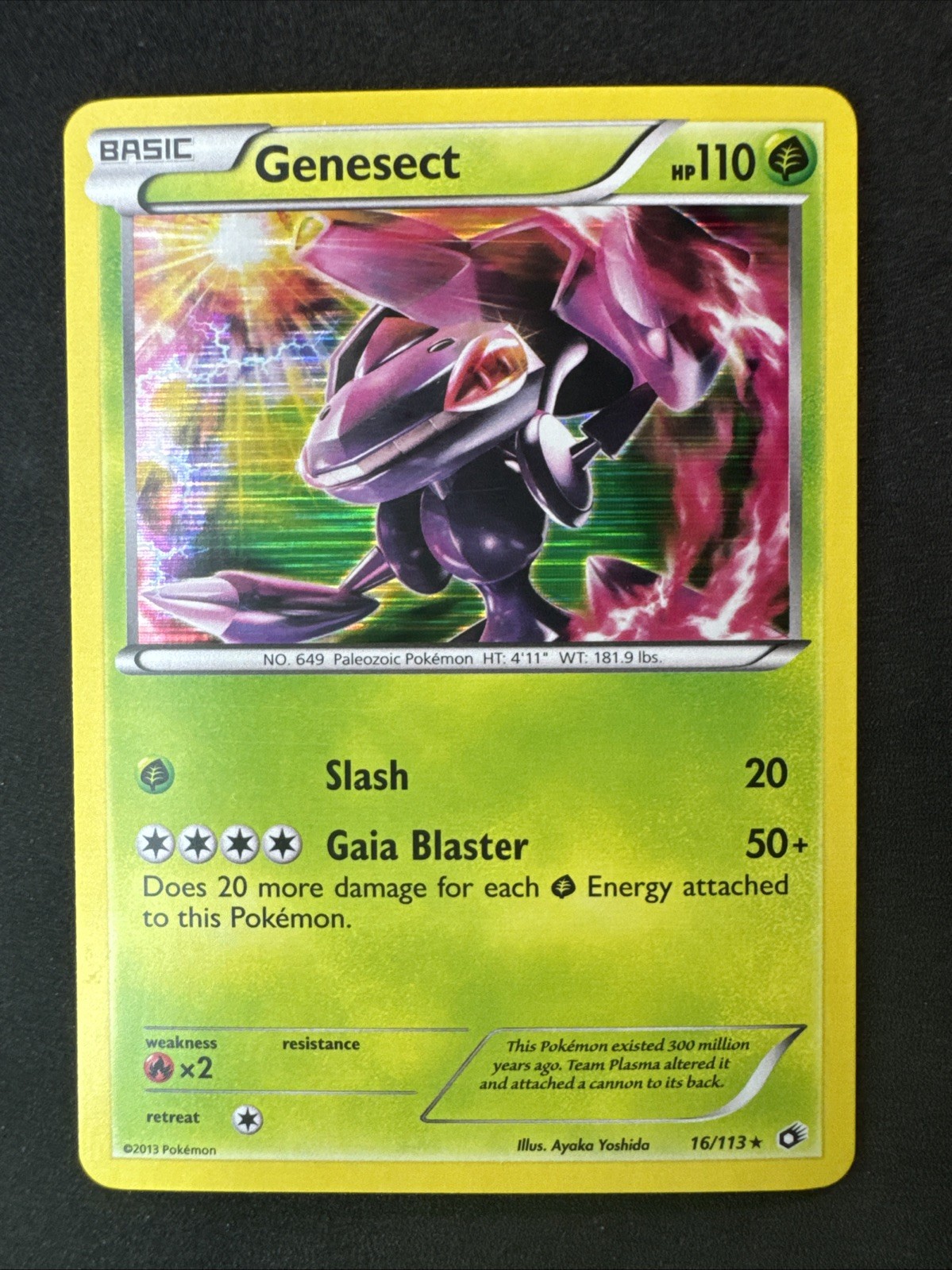 Genesect 16/113 Tesori Leggendari Holo Pokemon MJ