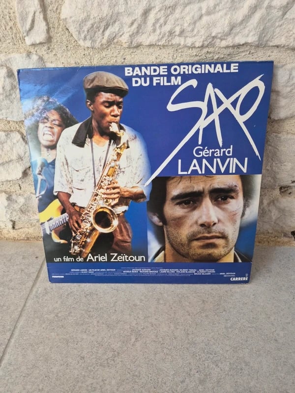 Vynile 33 tours bande originale du film saxo Gérard lanvin