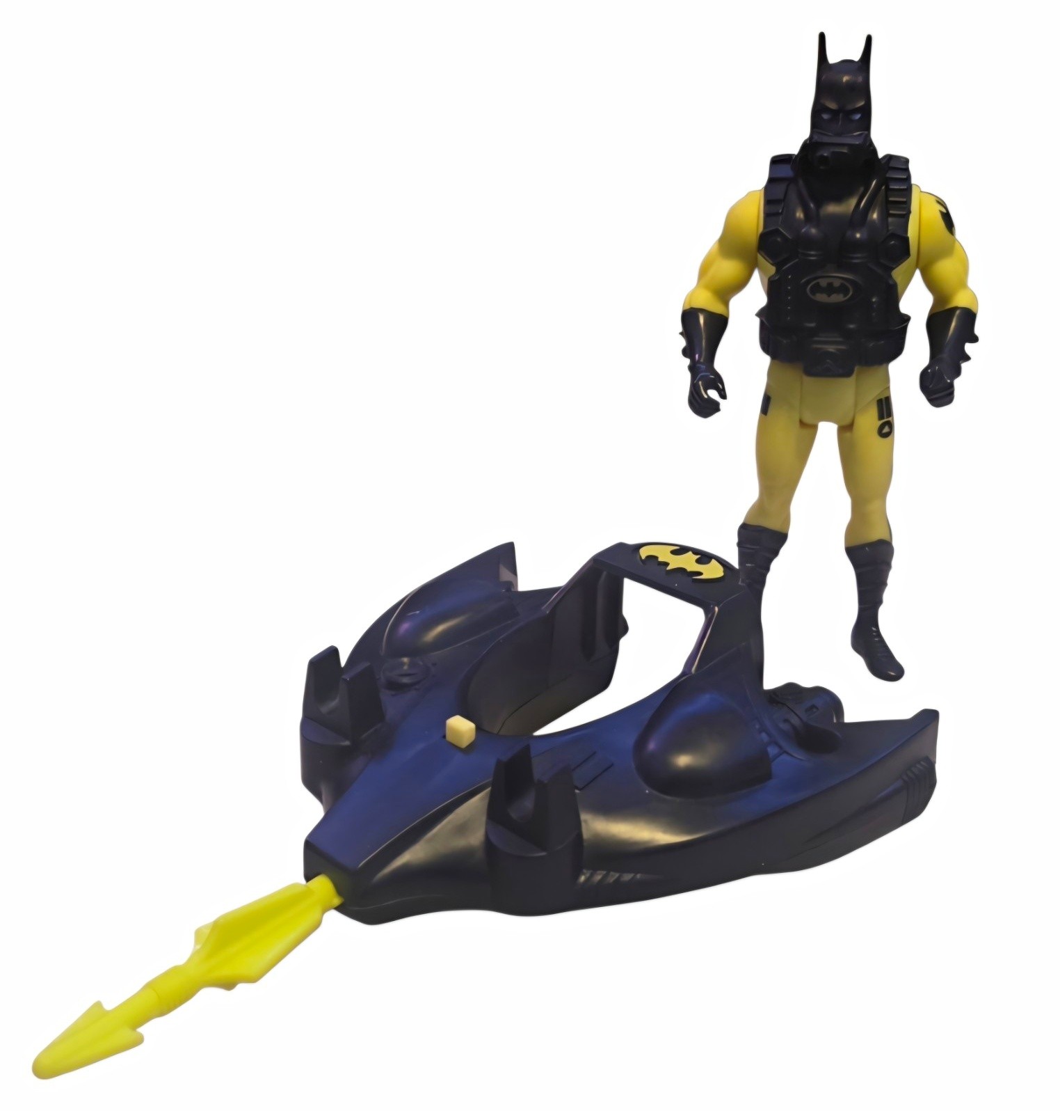 Vintage '90 Batman Returns Deep Dive Figure & Torpedo Launching Scuba Gear di Kenner