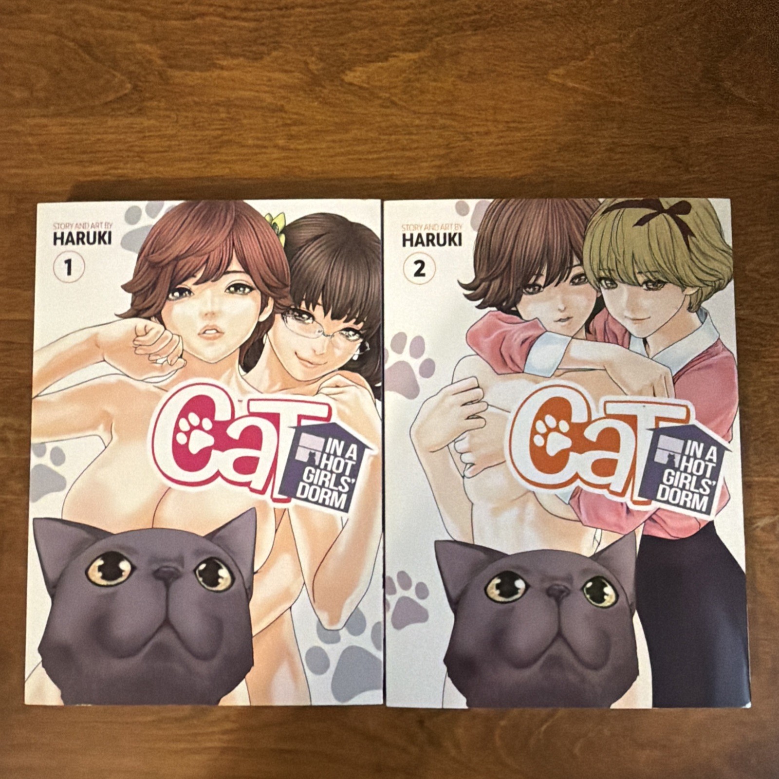Gatto in un dormitorio per ragazze calde - Haruki - prima stampa - libro 1 e 2