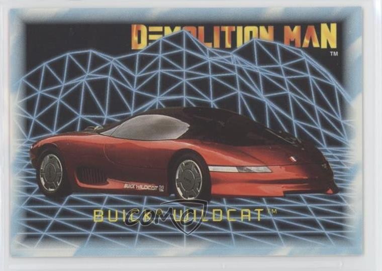 1993 SkyBox Demolition Man GM Cars of the Future Buick Wildcat #84 0e2x