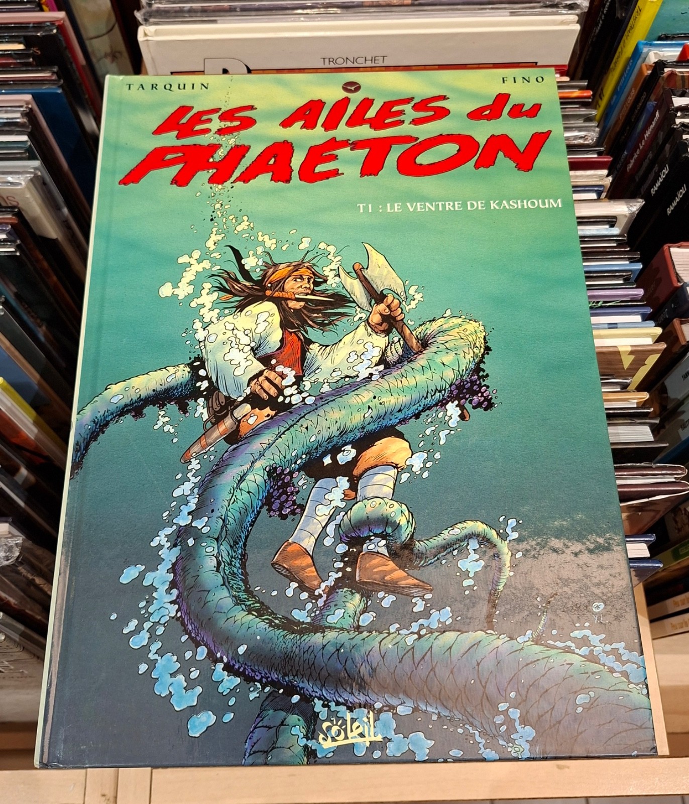 Les Ailes du Phaéton T.1  _ Fino - Tarquin _ Soleil  1ère éd° 1997 / Dédicacé !