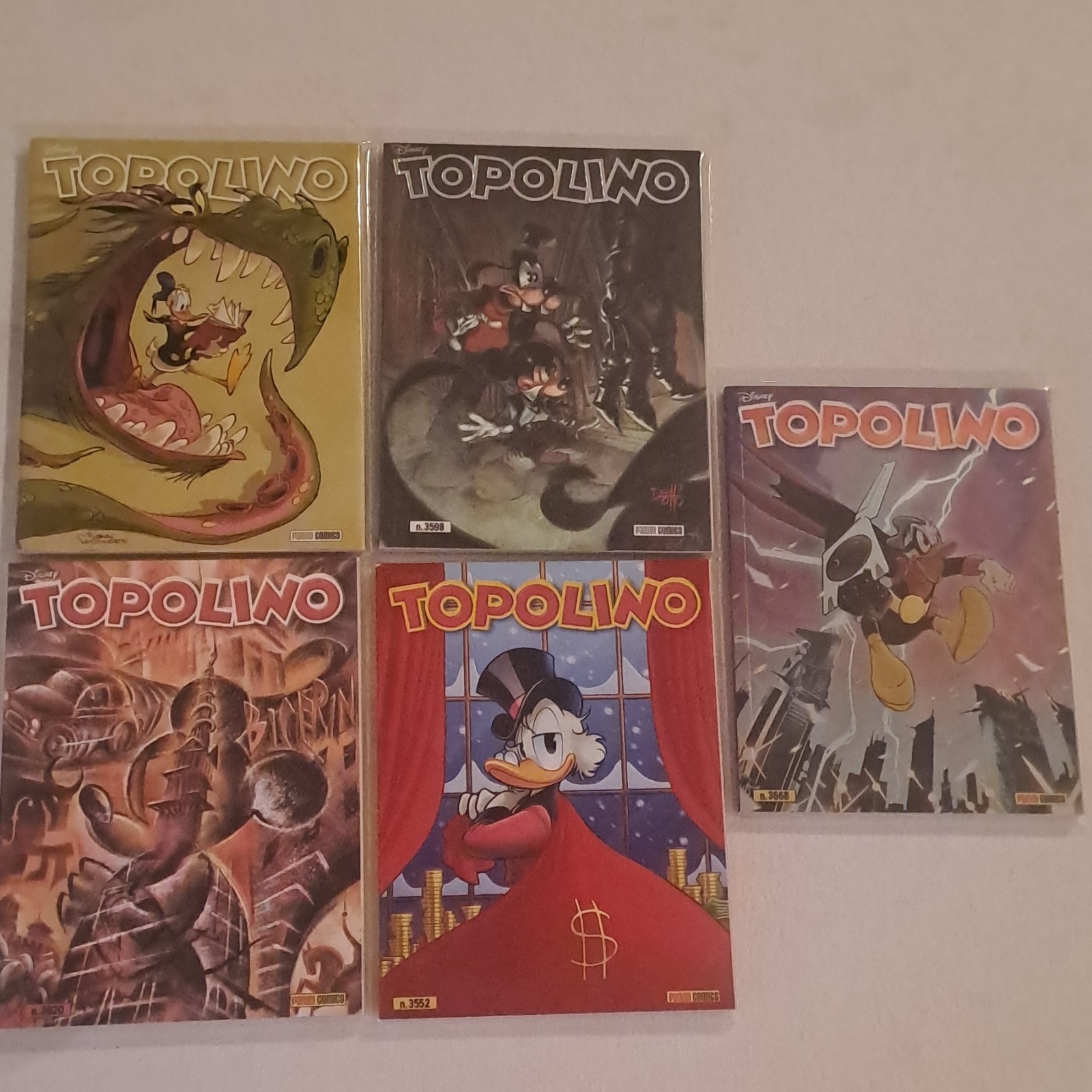 Topolino Variant lotto 3598 3668 3552 3620 3597
