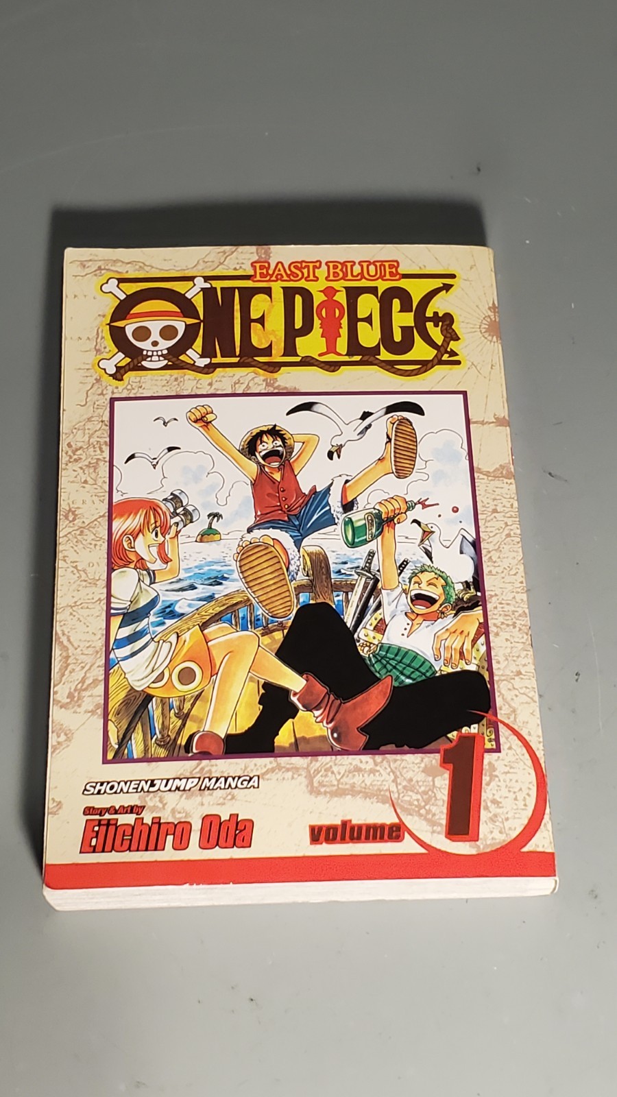 VIZ Media One Piece Vol 1 Numero 1 Romance Dawn East Blue Pt 1 Inglese TPB
