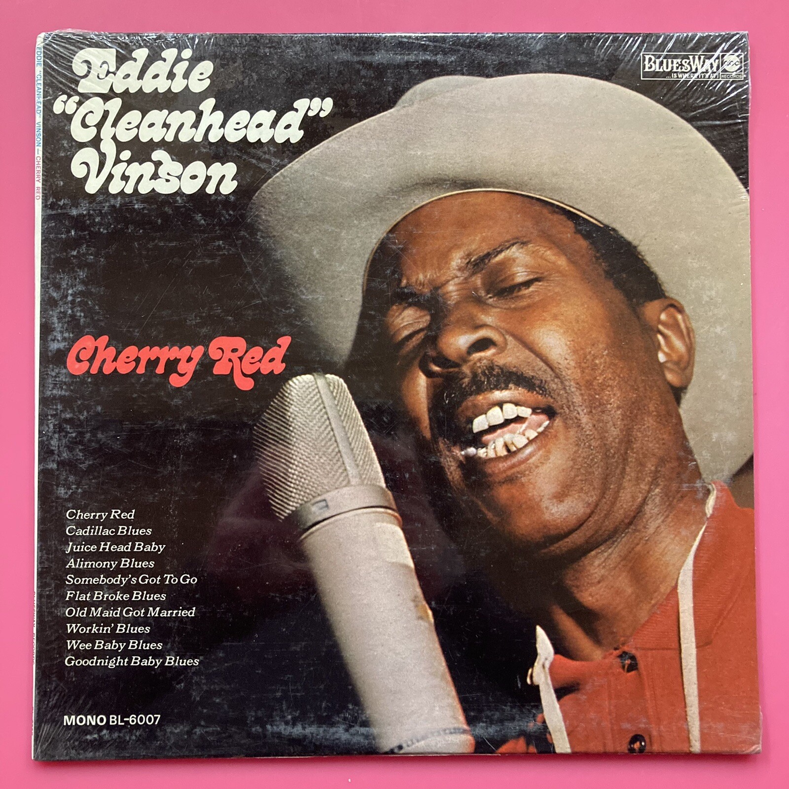 Eddie "Cleanhead" Vinson ‎– Cherry Red LP Mono SEALED Blues 1967 Bluesway US