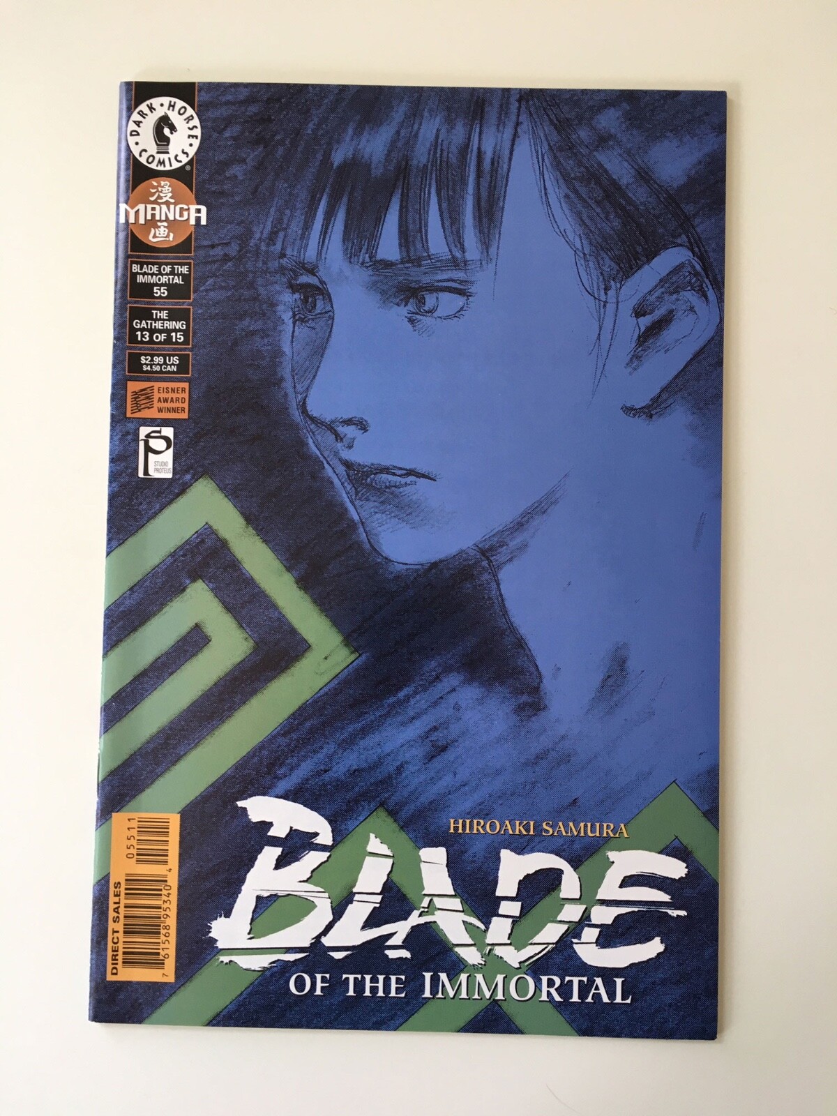 Blade of the Immortal #55 Dark Horse Comics The Gathering 13/15 2001 manga quasi nuovo
