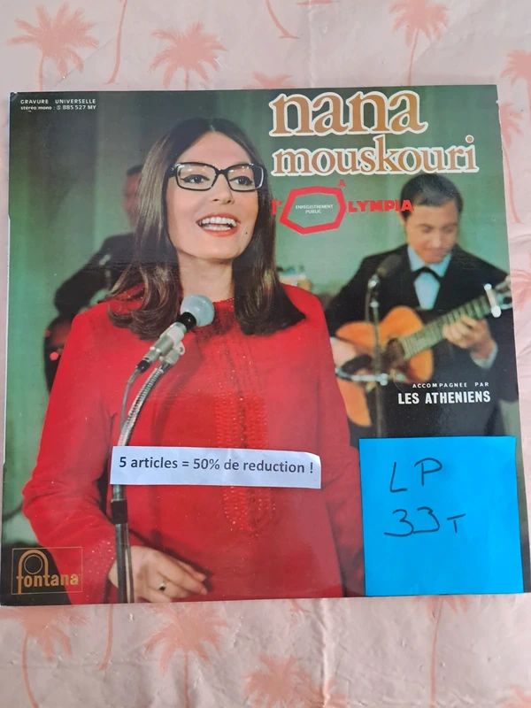 33t Nana Mouskouri a l'Olympia