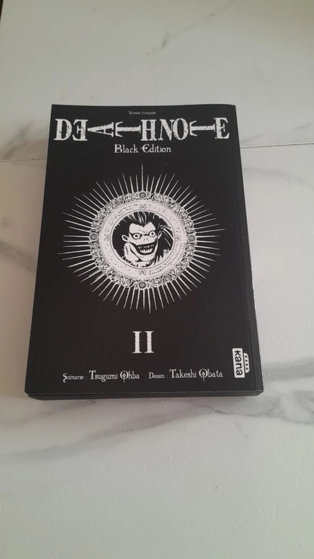 Manga Death Note Black Edition - Tome 2 (Tome II) - Kana