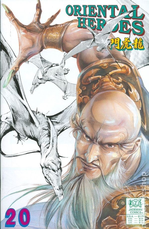 Oriental Heroes #20 VG 1990 basso grado