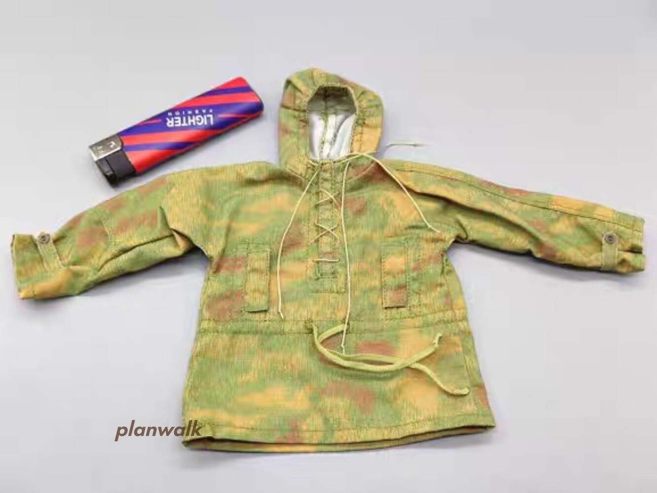WWII Cecchino con cappuccio Smock Top Clothes 1/6 per corpo action figure 12"