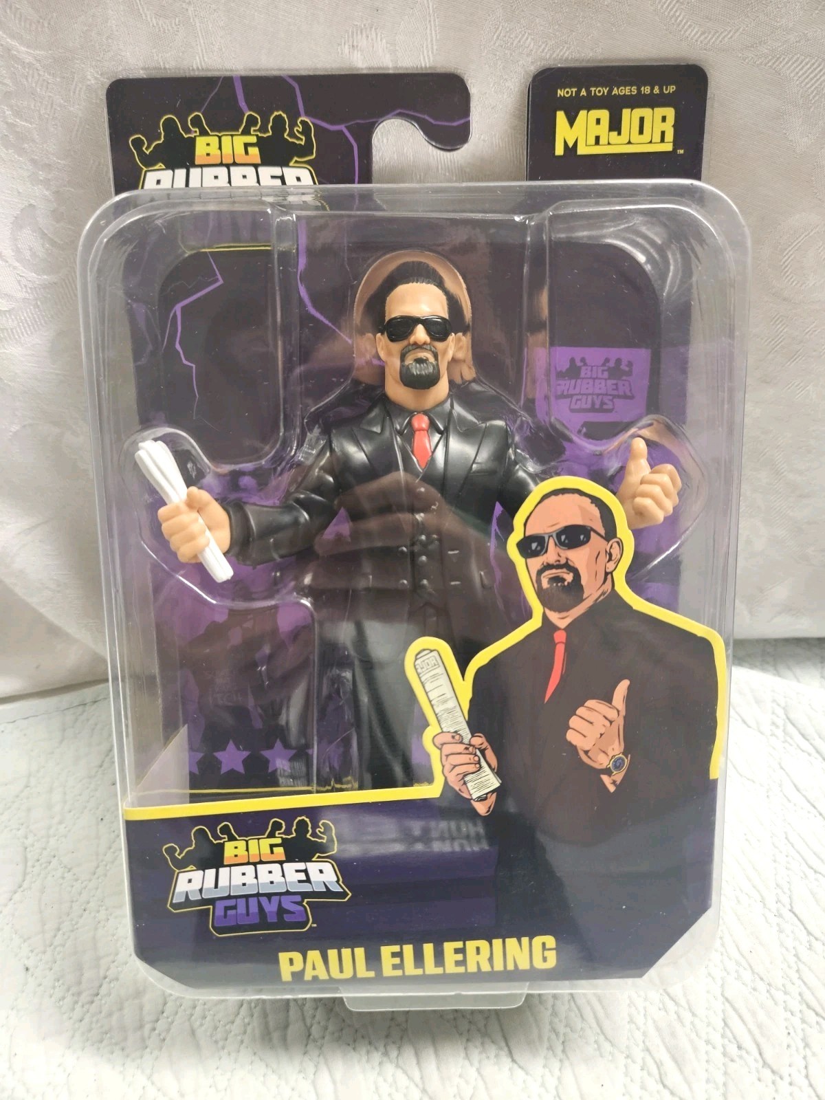 Big Rubber Guys Paul Ellering Figure Major NEW IN BOX 