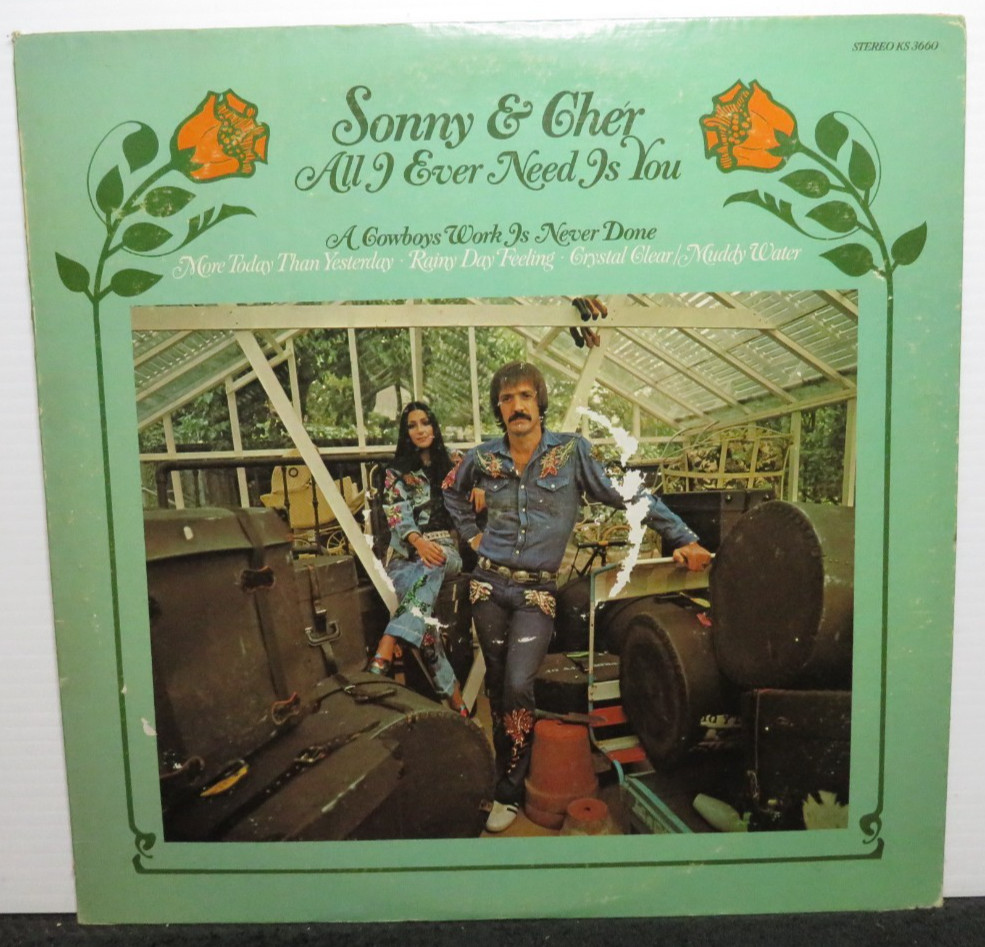 SONNY & CHER ALL I EVER NEED IS YOU (VG+) KS-3660 LP VINYL RECORD