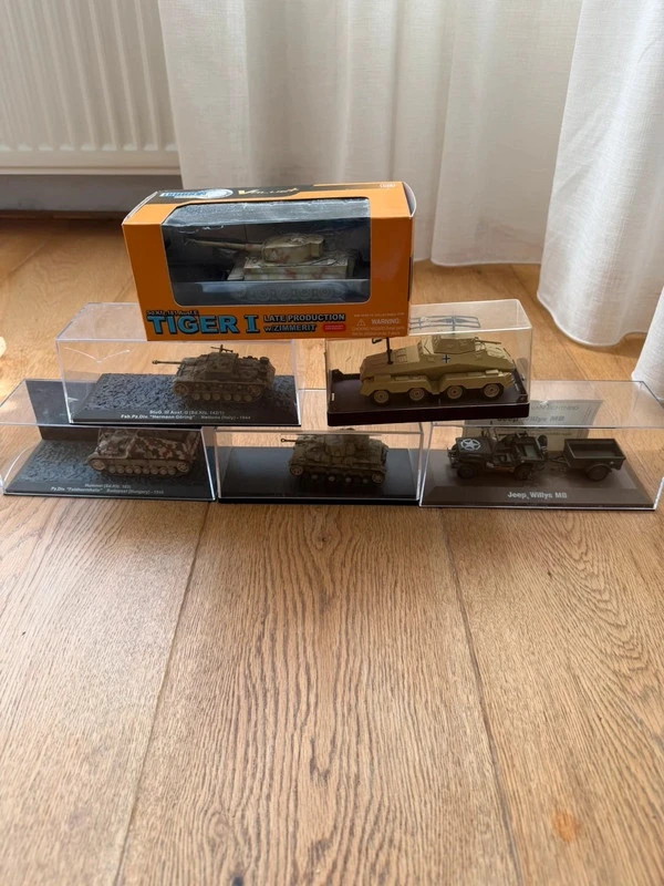 Miniatuur tanks ww2 - DeAgostini - Dragon Armour