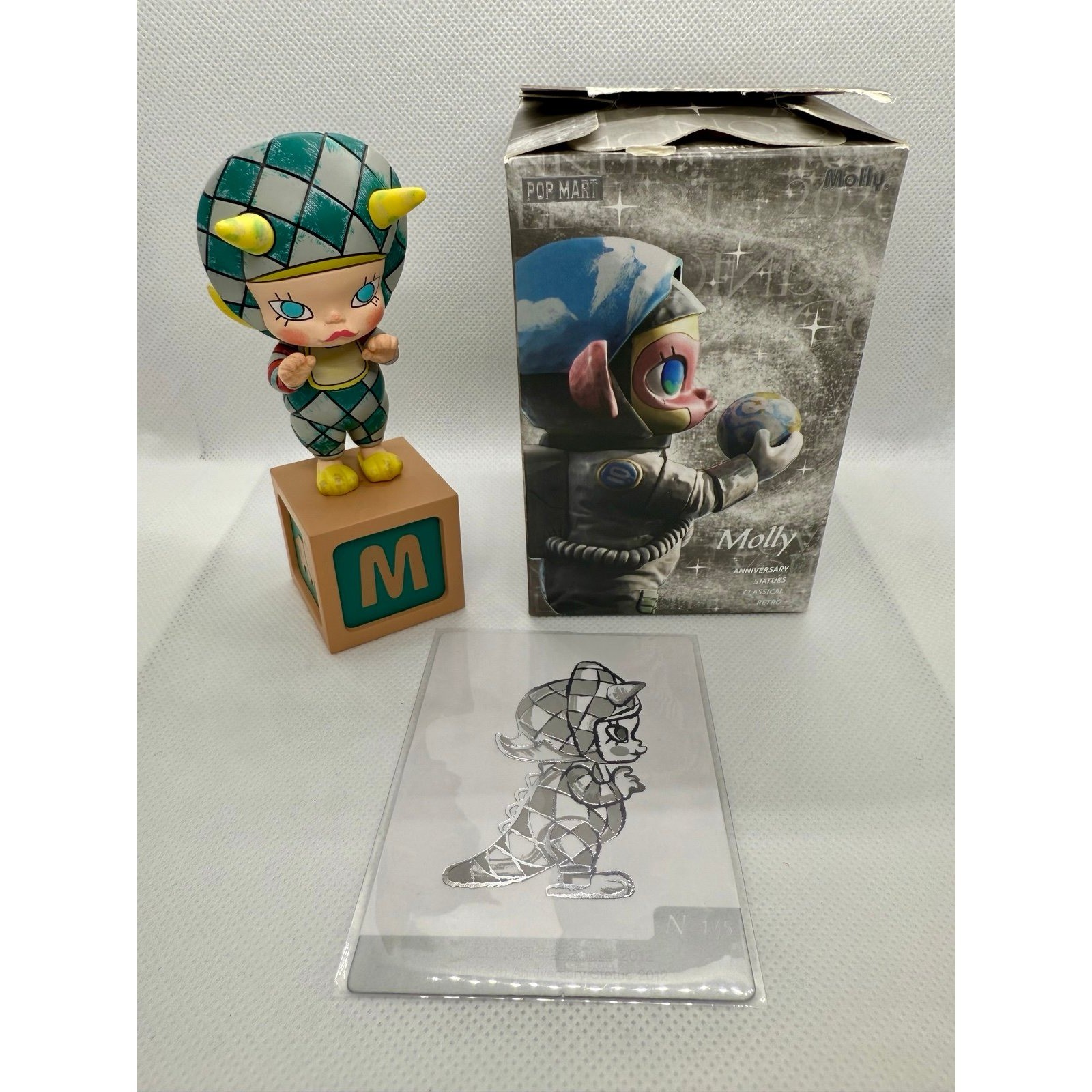 Molly Statue Anniversario Classico Retrò - Dino MOLLY (Ver Verde)