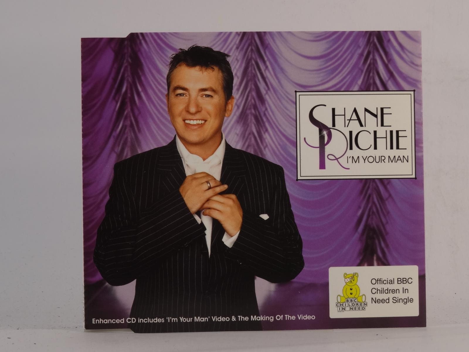 SHANE RICHIE I'M YOUR MAN (H28) 4 Track CD Single including Picture Sleeve BMG