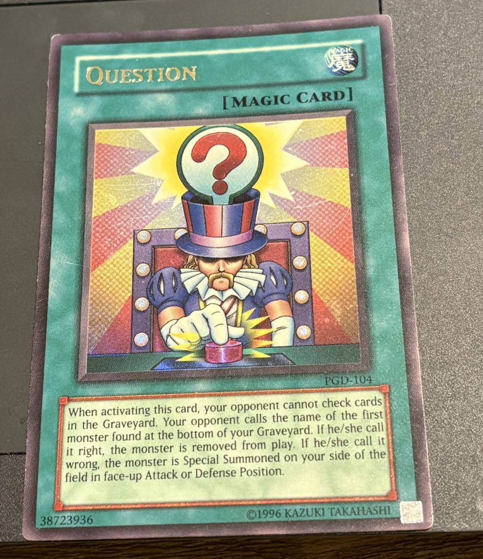 Yugioh - Domanda PGD-104 Ultra Rara Illimitata - LP