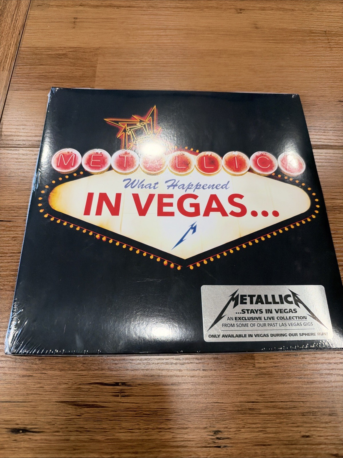 Metallica Las Vegas Sphere RARE Vinyl Record LP Limited Edition