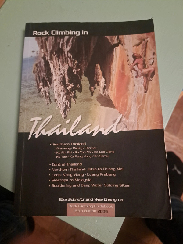Rock climbing in Thailand