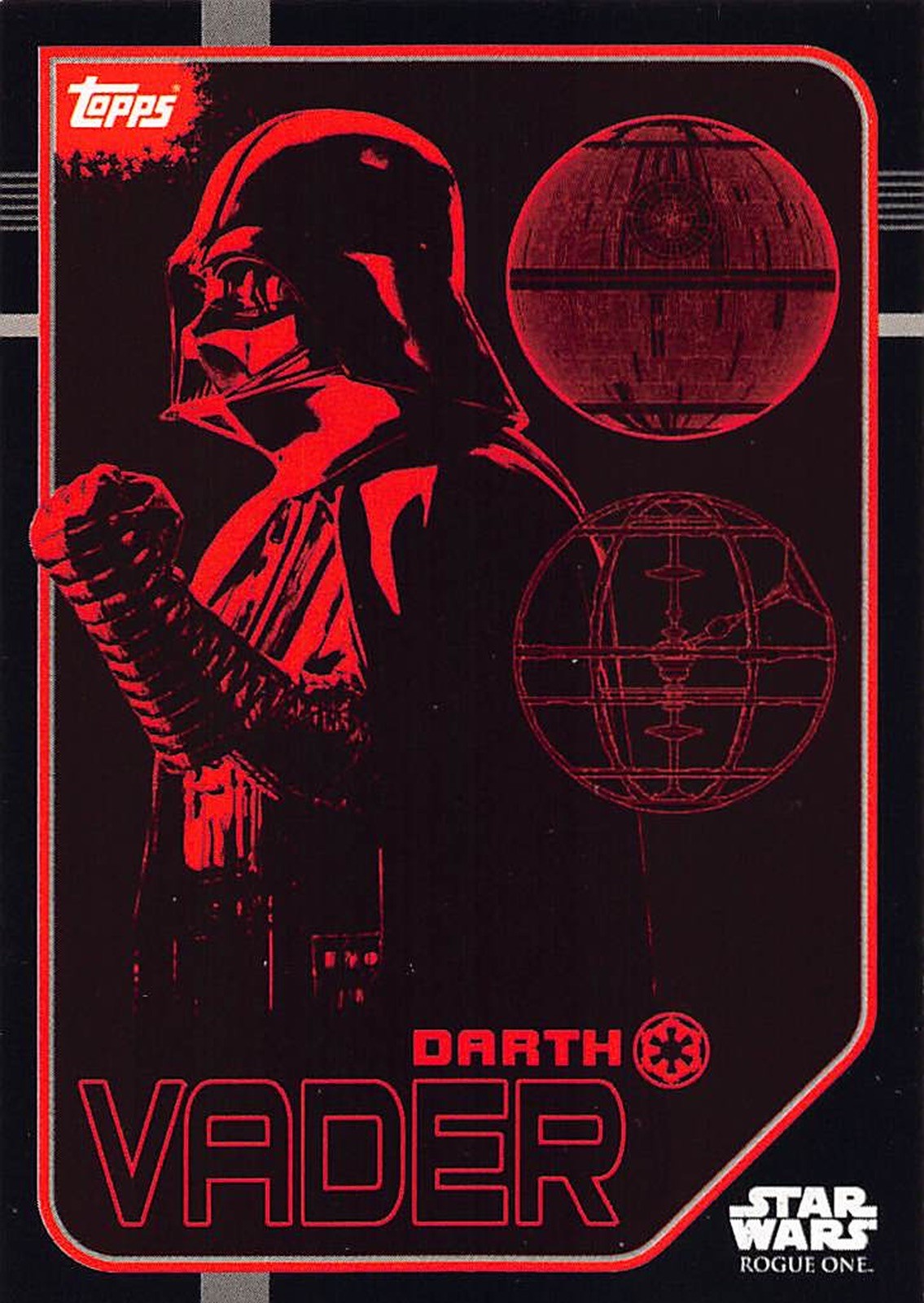2016 Topps Star Wars: Rogue One UK Darth Vader #92