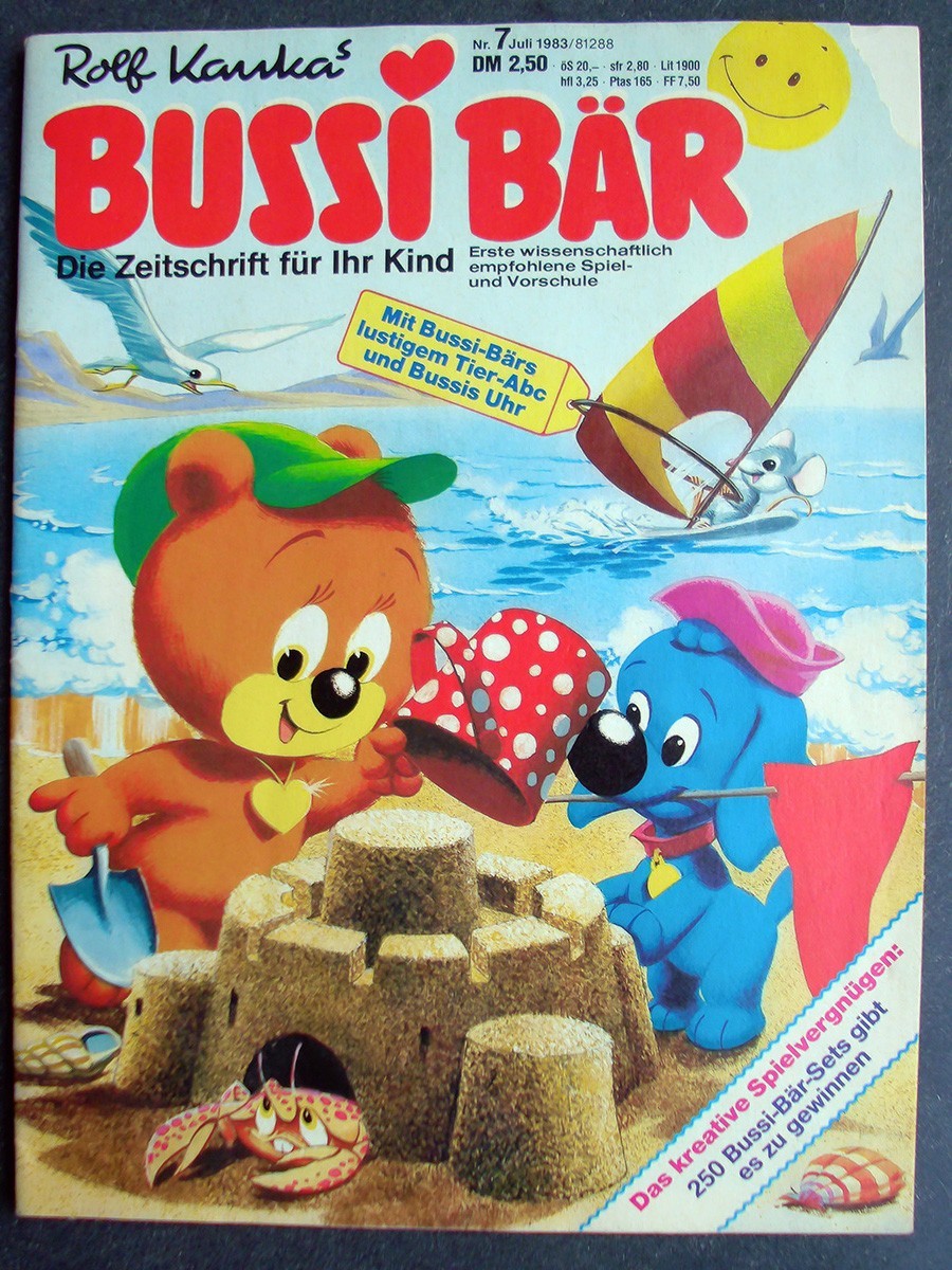 Orso Bussi Rolf Kauka 7/1983 - come nuovo, mai letto, con foglio artigianale (descrizione)