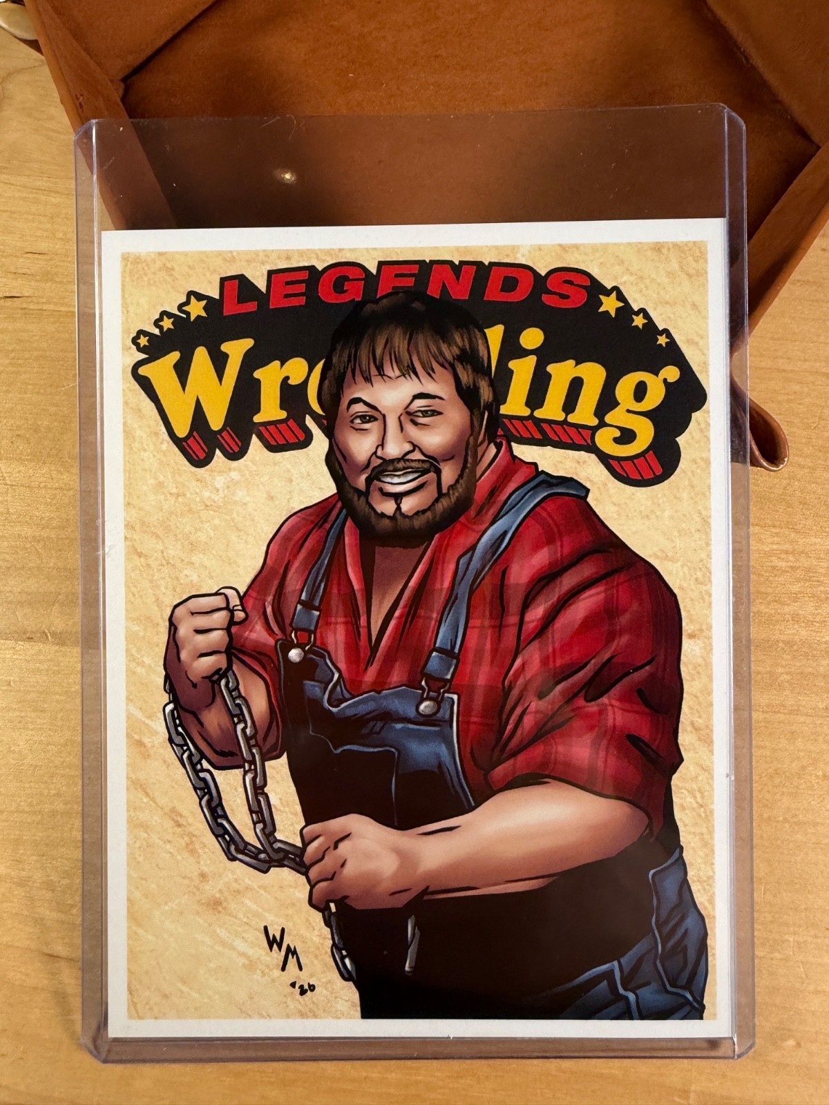 2026 Cousin Luke SE Filsinger Games Legends of Wrestling Game Card Rare WWE WWF
