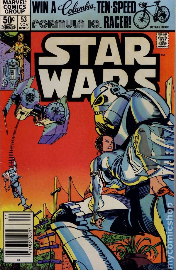 Star Wars #53N VG 1981 basso grado