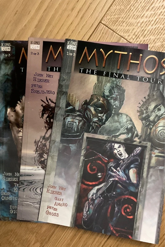 Dc Mythos mini di 3 completa di John Ney Rieber lingua originale