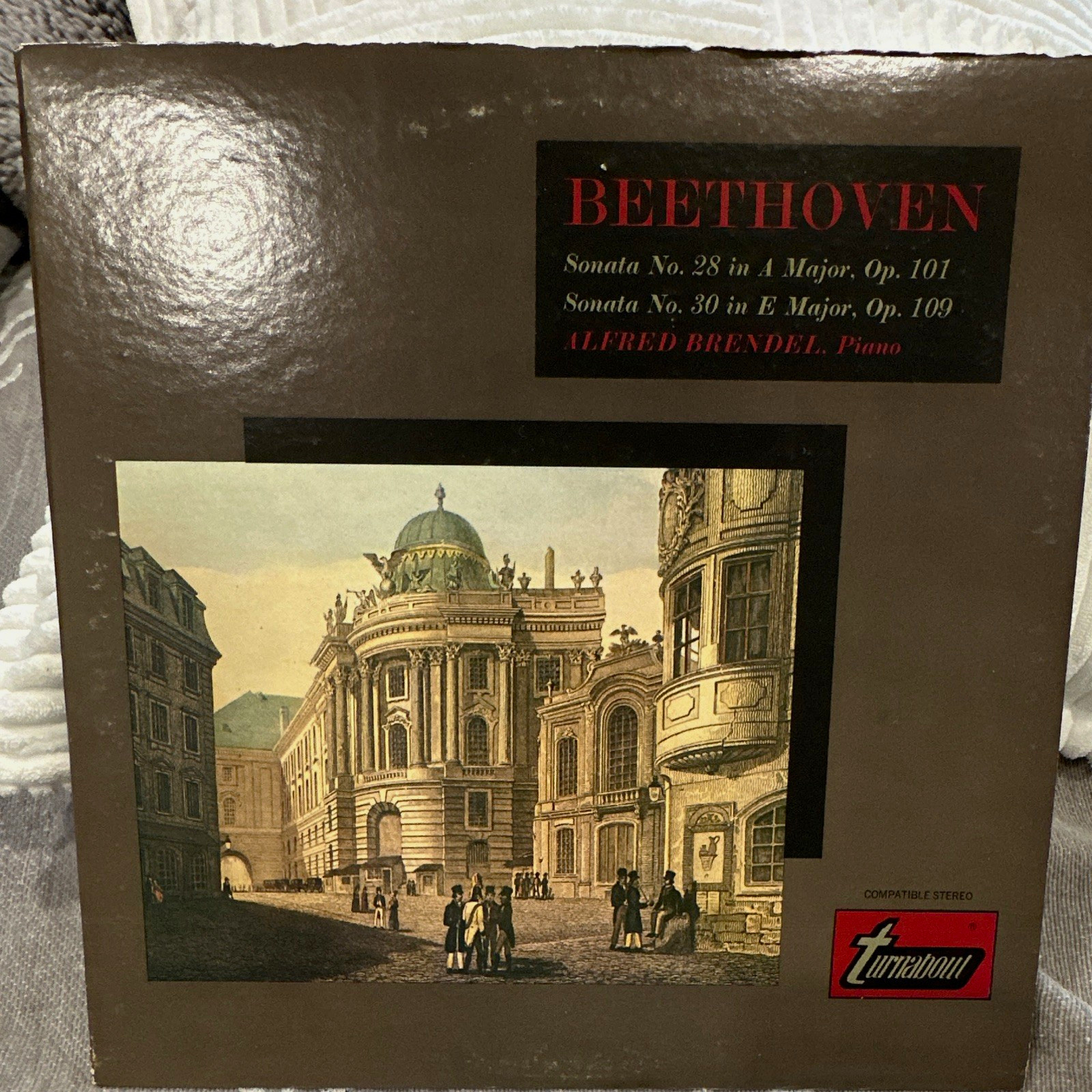 Beethoven Sonatas 28 Op 101 & 30 Op 109 Brendel LP Stereo TV-S 34391