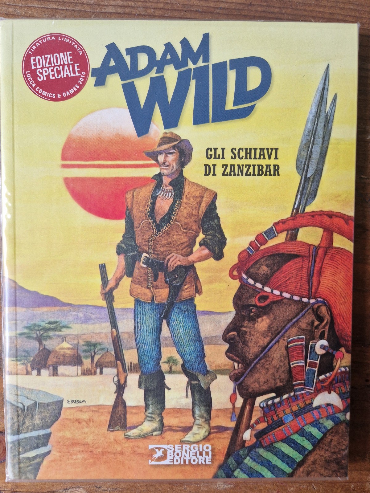 Adam Wild numero uno Gli schiavi di Zanzibar Edizione Speciale Lucca 2016